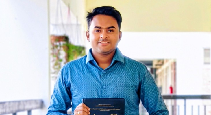 রাশিয়া যাচ্ছেন পাবিপ্রবির দূর্জয় কর্মকার